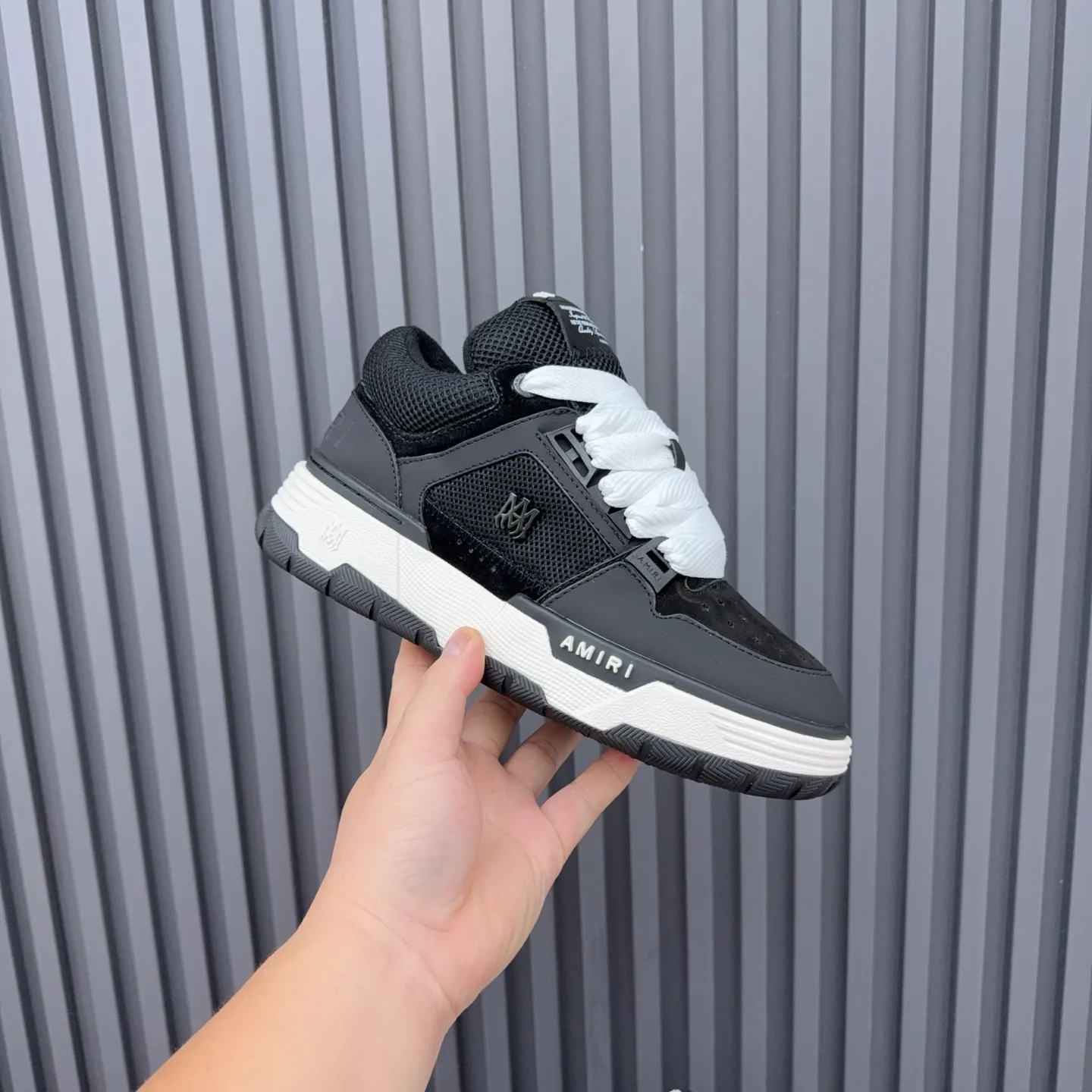 Men's shoes 💰660💰 AMIRI AMIRI trendy brand hot sale 🔥 Available all year round, couples 💑 Official website synchronization Imported fabrics 1⃣️ vs 1⃣️ replica, original factory special original sole, 35-45 (45. non-refundable)